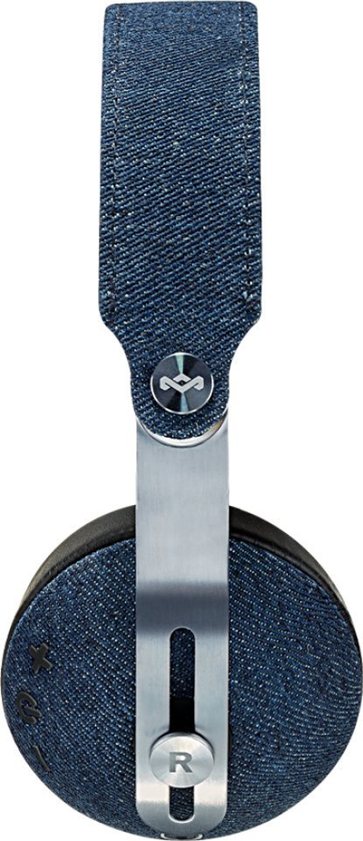 Kufje Bluetooth House of Marley EM-JH111-DN Rise, me mikrofon, over-ear, blu denim