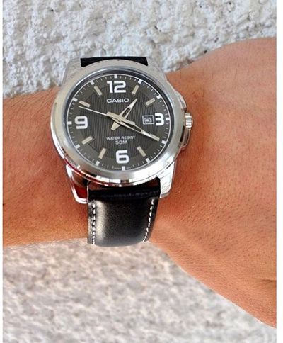 Orë për meshkuj Casio MTP-1314L-8AVEF, e zezë