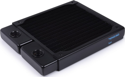Radiator ftohës PC Alphacool NexXxoS HPE-20, 120mm, bakri, i zi