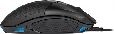 Mi gaming Corsair NIGHTSWORD RGB, me kabllo, 8 butona, i zi