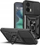 Kapak telefoni Tech-Protect Camshield Pro për Motorola Moto G35 5G, me unazë 360°, i zi