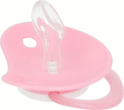 Biberon Disney Princess, silikon anatomik 0–6m, që ndriçon në errësirë, rozë