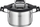 Tenxhere e thellë Rosle SILENCE PRO, 6.3", çelik inox, argjendtë