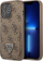 Maskë telefoni Guess GUHCP13LP4TPW për iPhone 13 Pro / 13 6.1", me xhep kartash, kafe
