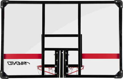 Panel basketbolli Avento Legends League, 112 x 72 cm, unazë 45 cm, i zi