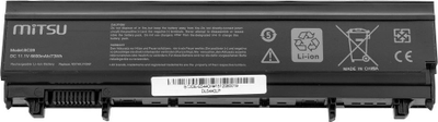 Bateri laptopi Mitsu për Dell Latitude E5440 E5540, 6600mAh, 11.1V, e zezë