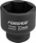 Dorezë goditëse Forsage Impact 1/2\", 32mm, 6-këndore, e zezë