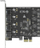 Kartë zgjerimi USB Delock PCIe 2.0, USB 3.2 Gen 1 x4, 5 Gbps, e zezë