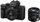 Aparat fotografik mirrorless Panasonic Lumix G100, 20.3MP, 4K, me dy objektiva 12-32mm dhe 35-100mm, i zi