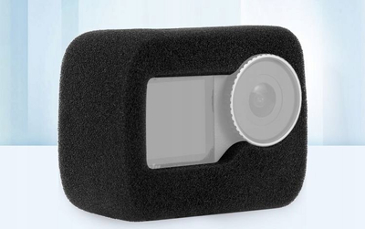 Капак за леќа Puluz Cap Windshield PU987BB, за DJI Osmo Action 4 и Action 3, црна