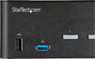 KVM switch StarTech 2 Port Dual Monitor HDMI, 4K 60Hz, USB 3.0, i zi