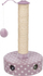 Shtyllë gërvishtëse për mace Trixie Junior, sisal edhe fleece, 26 x 47 cm, lejla