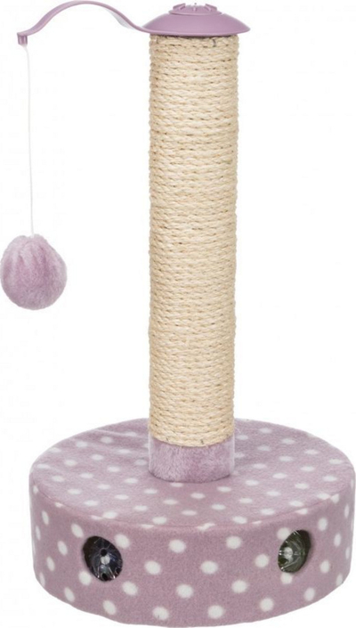 Shtyllë gërvishtëse për mace Trixie Junior, sisal edhe fleece, 26 x 47 cm, lejla