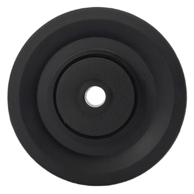 Rrotë kablloje multi-gym Enero Fit, diametër 89mm, për kabllo 6mm, e zezë