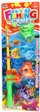 Set peshkimi për kalamaj Dromader Fishing Game, kallam me magnet, 4 peshq shumëngjyrësh, shumëngjyrësh