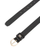 Rrip lëkure Tommy Hilfiger Essential Effortless, monogram, i zi