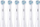 Koka zëvendësuese për furçë dhëmbësh Oral B iO Ultimate Clean, 6 copë, të bardha