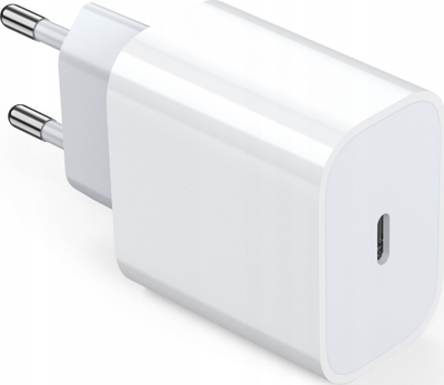 Karikues muri USB C PD 20W, karikim i shpejtë, i bardhë