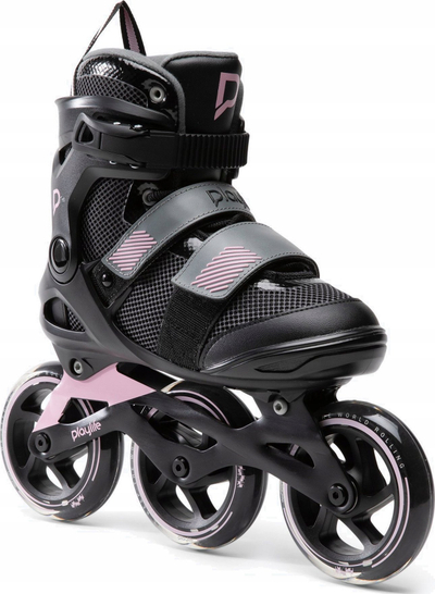 Patina inline Playlife GT 110, rrota 110 mm, fren në thembër, e zezë