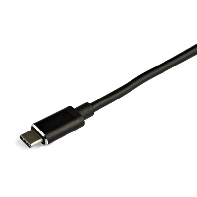HUB USB StarTech 4 Porta, USB C në 4x USB 3.0, i zi