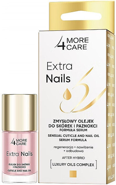 Vaj rigjenerues për thonj Long 4 lashes Extra Nails, 10 ml
