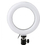 Lampë unazore Platinet Ring Lamp 6", me tripod, e bardhë