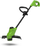 Trimer bari Greenworks G24LT25K2, 24V, 25 cm, jeshil
