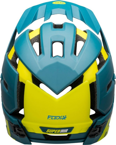 Helmetë çiklizmi Full Face Bell Super Air R Mips Spherical, MTB, e bardhë infrakuqe mat me shkëlqim
