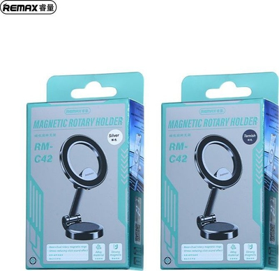Mbajtës magnetik makine Remax RM-C42, rrotullues 360°, metalik, i zi