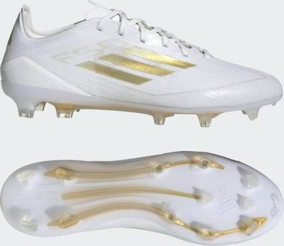 Këpucë futbolli Adidas F50 Pro MG M IE1275, për meshkuj, multiterren, të bardha