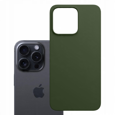 Këllëf telefoni 3mk Hardy MagSilicone për iPhone 13 Pro Max, kompatibil me MagSafe, jeshil alpin