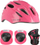Set mbrojtës për fëmijë NILS Extreme MTW01 H210, helmetë dhe jastëkëve, madhësia S, rozë