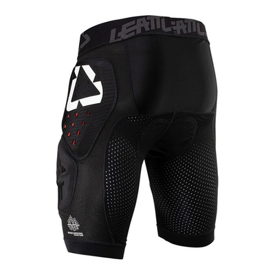 Pantallona mbrojtëse LEATT Impact Shorts 3DF 4.0, madhësia M, të zeza