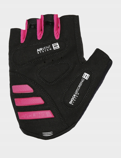 Doreza çiklizmi 4F W Cycling Gloves H4L21 RRU061, me gishta të shkurtër, me elemente reflektuese, të zeza