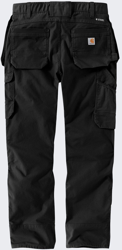 Работни панталони Carhartt Steel Multi Pocket, W30 L32, црни