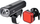 Set drita biçiklete Prox Aero III Apus, 400 lm, USB, i zi
