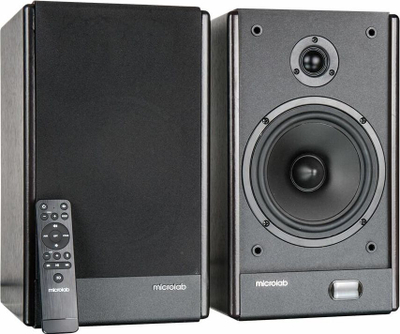 Kutia zanore Microlab SOLO26, 185W, Bluetooth, e zezë