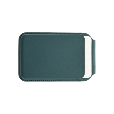 Dviced Leather MagSafe Foldable Cardholder, Blue