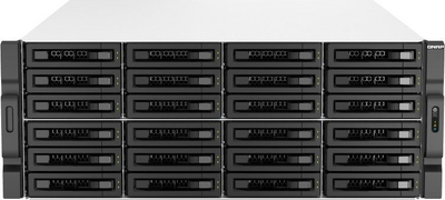 Server NAS Qnap TS-h3087XU, 30 vende për disqe, 64GB RAM, për raft 4U