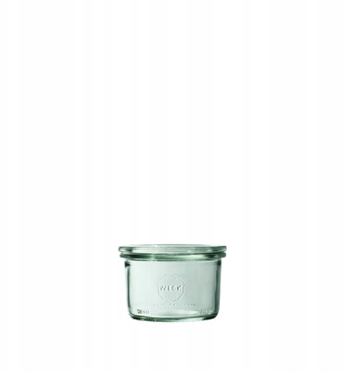 Kavanoz qelqi Weck Sturz, 200 ml, set 12 copë, transparent