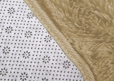Tapet Thick Soft Plush Shaggy Rug, 60x90 cm, CappuccinoCamel