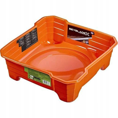 Arenë loje Hasbro Beyblade X Beystadium V2, 39x39x14cm, plastike, portokalli