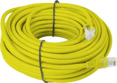 Kabllo rrjeti Lanberg Patchcord CAT6 FTP, 30m, RJ45, e verdhë