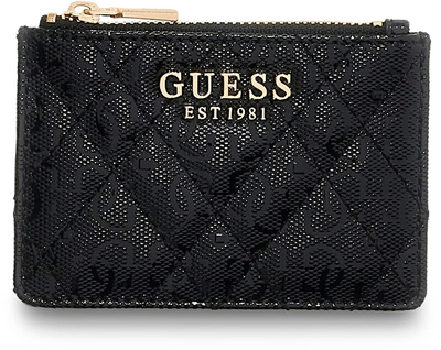 Portofol për kartela GUESS Isemay Quilted, i zi