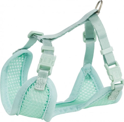 Komplet jelek për qen Trixie Junior, gjoks 26-34 cm, litar 2 m, ngjyrë mente
