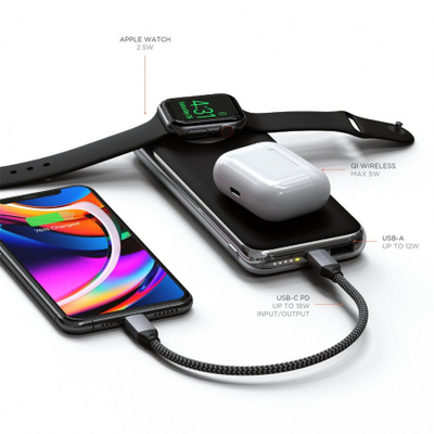 Powerbank Satechi Quatro Wireless