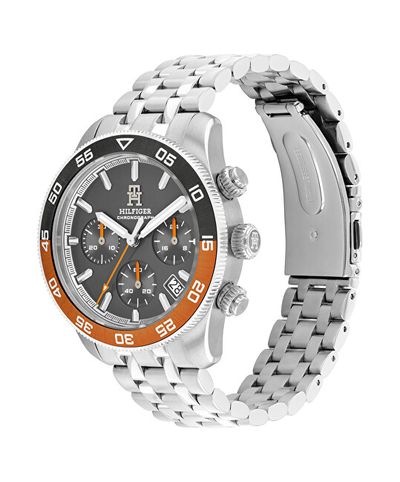 Orë për meshkuj Tommy Hilfiger TH85 1792186, e argjendtë