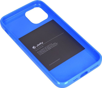 Kapak telefoni NoName Jelly Case Samsung Galaxy A33 5G, silikon i butë, navy blue