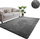 Tapet Strado Alpaca Rug, 140x200 cm, fibër poliestër, gri