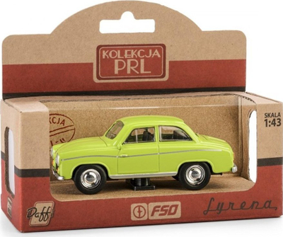 Maket veture Daffi Kolekcja PRL Syrena 104, shkalla 1:43, metal, i gjelbër